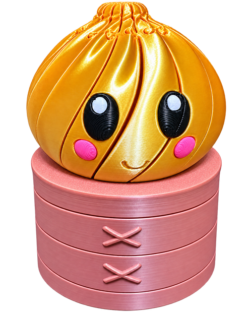 🥟 Dumpling 3D Articulado – Divertido, Flexible y Coleccionable